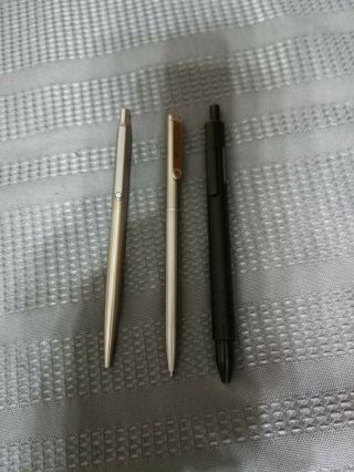 3 Vintage Pens Rotring,  Lamy Montblanc