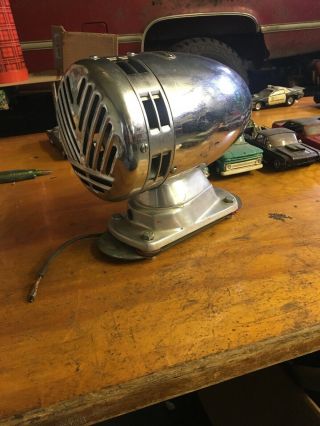 Vintage Fire /police Siren By Federal Sign And Signal Model Wg