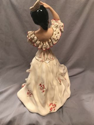 Rare & HTF Florence Ceramics Figurine Carmen Dancer Tall 2
