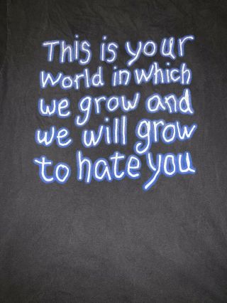 vintage marilyn manson shirt xl This Is Your World 2