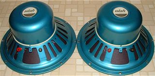 Vintage Matched 1964 Utah D12p,  12”,  8 Ohm 40 Watt Full Range Speakers
