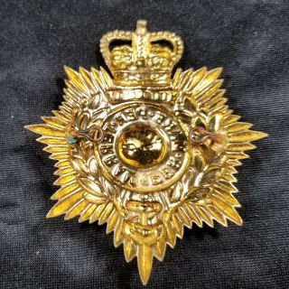 Large Badge Per Mare Per Terram Gibraltar Royal Marine Corp England Uk Vintage
