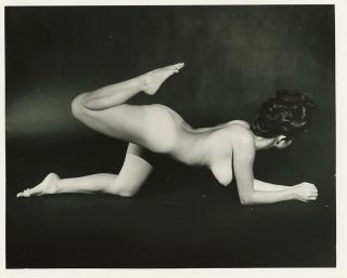 Bunny Yeager Vintage Pin Up Photograph Body Fine Art Nude Bella O 