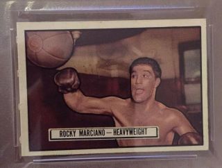 1951 Topps Ringside Rocky Marciano ROOKIE RC 32 PSA 5.  5 Rare 4