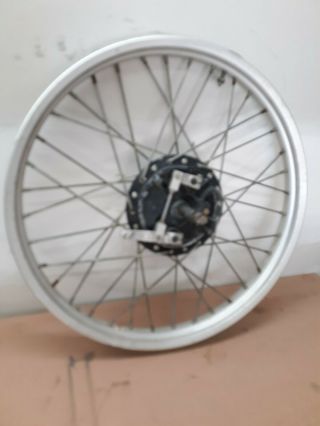 1983 1984 Ktm 250 Front Wheel & Double Leading Backing Plate Vintage Mx Ahrma