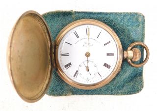 Vintage Prescot England Lancashire Watch Co Ltd Pocket Watch W.  Case - D31