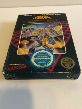 Mega Man (Nintendo Entertainment System,  1987) Complete.  Rare 4