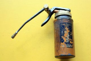 Ww2 Military Wd Motorcycle Oil Can Part Of Vintage Tool Kit