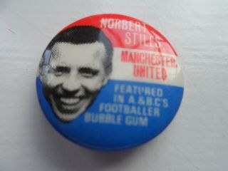 A&bc Gum Nobby Stiles Manchester United 1960 