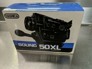 Yashica Sound 50 Xl Macro 8mm Vintage Video Camera Old Stock Nos