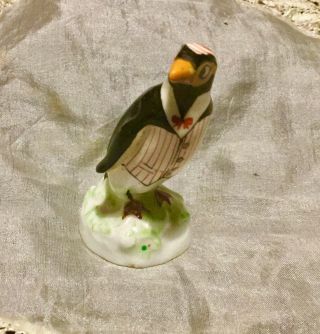 Vintage Crown Staffordshire England Rare Novelty Penguin Porcelain Figurine. 5