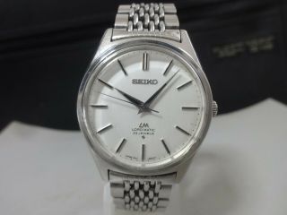 Vintage 1971 Seiko Automatic Watch [lm Lord Matic] 23j 5601 - 9000 Band