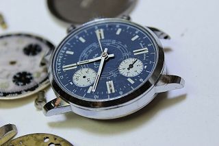 Vintage Watches Chronograph Swiss Made Endura