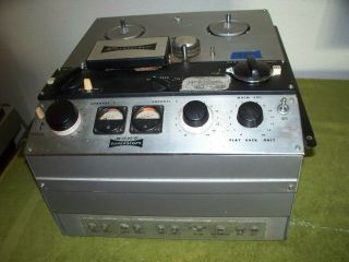 Rare Vintage Sony 555 - A Reel To Reel Player Recorder Tube Amp