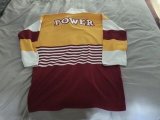 Brisbane Broncos Vintage Rugby League Shirt.  Rare. 8