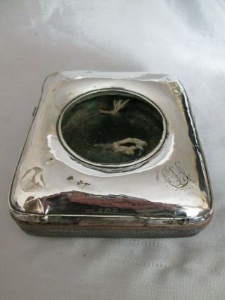 Vintage Antique Silver Hallmarked Pocket Watch Stand / Photo Frame