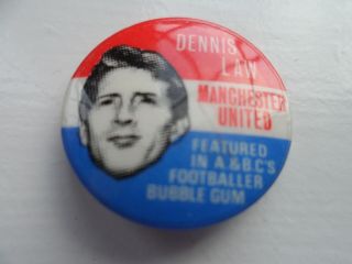 A&bc Gum Denis Law Manchester United 1960 