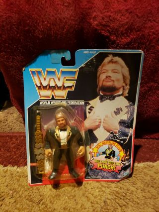 Vintage 1990 Hasbro Wwf Series 1 The Million Dollar Man Ted Dibiase Figure