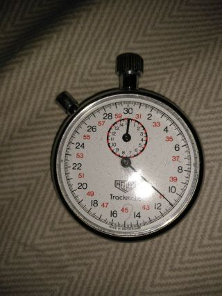 Vintage Heuer Stopwatch 592 Trackmate Exceptional