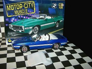 1/25 REVELL 1969 SHELBY MUSTANG GT - 500 428 COBRA JET BUILT MODEL CAR - PRICE CUT 8