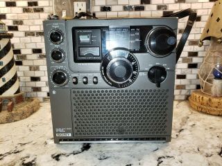 Vintage Sony Icf - 5900w Fm/am Multi Band Short Wave Radio Receiver Great