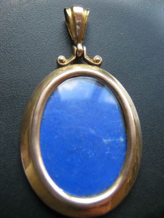 Antique Victorian 9 Carat 9ct Gold Double Sided Picture Locket