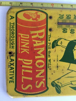Rare Vintage 1930s Ramon ' s Pink Brownie Pills Drug Medicine 21 