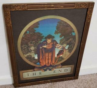Maxfield Parrish 1925 The End Vintage Lithograph Print
