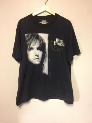 Melissa Etheridge Shirt Vintage Tshirt 1989 Brave And Crazy Album Tee 1980s