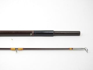 Vintage House of Hardy Fiberglass Fly Fishing Rod.  8 1/2 ' 7wt.  Made in England. 10