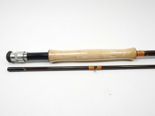 Vintage House of Hardy Fiberglass Fly Fishing Rod.  8 1/2 ' 7wt.  Made in England. 5