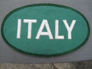 Ww Ii Us Army Italy Patch On Twill For Italian Pow Prisoner Of War