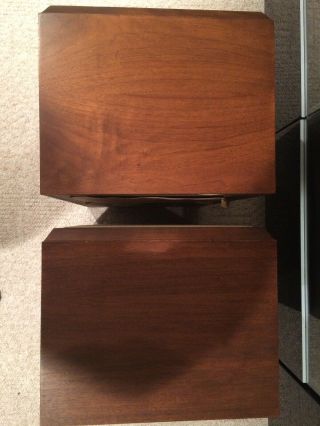 2 - Vtg Advent Loudspeakers - Large.  All.  Clear Sound HTF 3