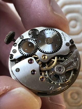 Vintage Helvetia square case fix lug mechanical watch 5