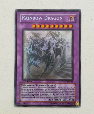 Rainbow Dragon Misprint (ghost Rare) Glas - En036 (nm)
