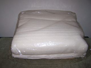 JC Penney Penney ' s Vintage 100 Acrylic Thermal Blanket Full Size 80 x 90 White 3