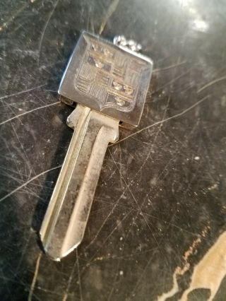 Vintage Rare Richard Avedon Sterling Silver Uncut Cadillac Car Key Pendant BS1 5