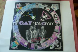Gay Monopoly Parker Sisters A Celebration Of Gay Life Vintage 1983 Rare COMPLETE 6
