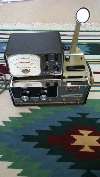 Vintage Palomar Electric Skipper 300 Linear Amplifier Cb Ham Radio Chrome 500