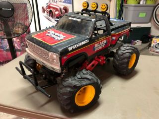Vintage Tamiya Blackfoot 2wd Monster Truck From The 80 