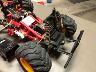 Vintage Tamiya Blackfoot 2WD Monster Truck from the 80 ' s 4