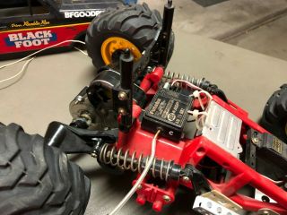 Vintage Tamiya Blackfoot 2WD Monster Truck from the 80 ' s 5