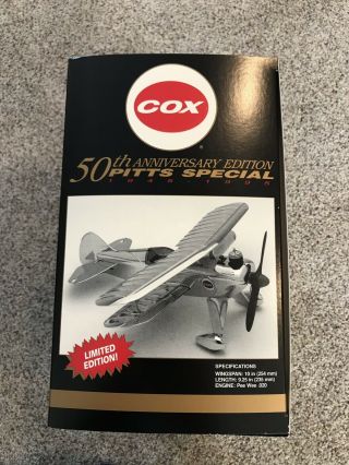 Cox 50th Anniversary Edition Pitts Special Vintage Limited Edition 7