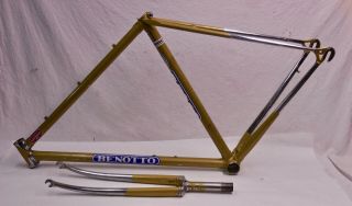 Vintage Benotto Modelo 3000 Road Bike Frameset 49cm