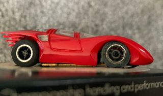 TYCOPRO Ferrari P5 HO Scale Rare VTG RED CAR HT 50 MOTOR tyco pro Slot 8806:400 6
