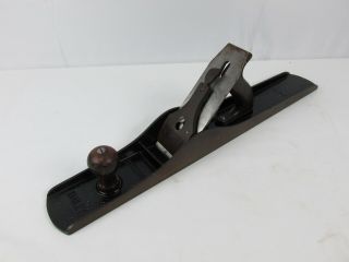 Antique Stanley Bailey No.  7 Smooth Bottom Wood Plane Hand Tool Vintage