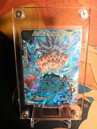 Dragon Ball Son Goku,  The Awakened Power Secret Rare Tb1 - 097 Scr
