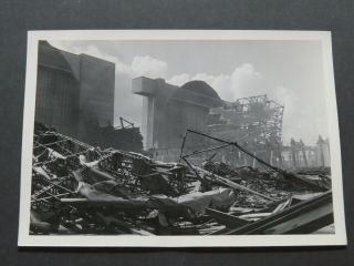 Ww2 Naval Air Station Blimp Hangers Destroyed Richmond Florida Photo 3