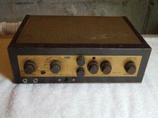 Vintage Eico Hf - 81 Tube Amp Amplifier High Fidelity Integrated