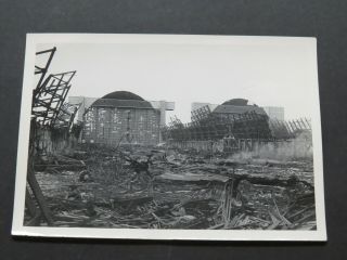 Ww2 Naval Air Station Blimp Hangers Destroyed Richmond Florida Photo 2